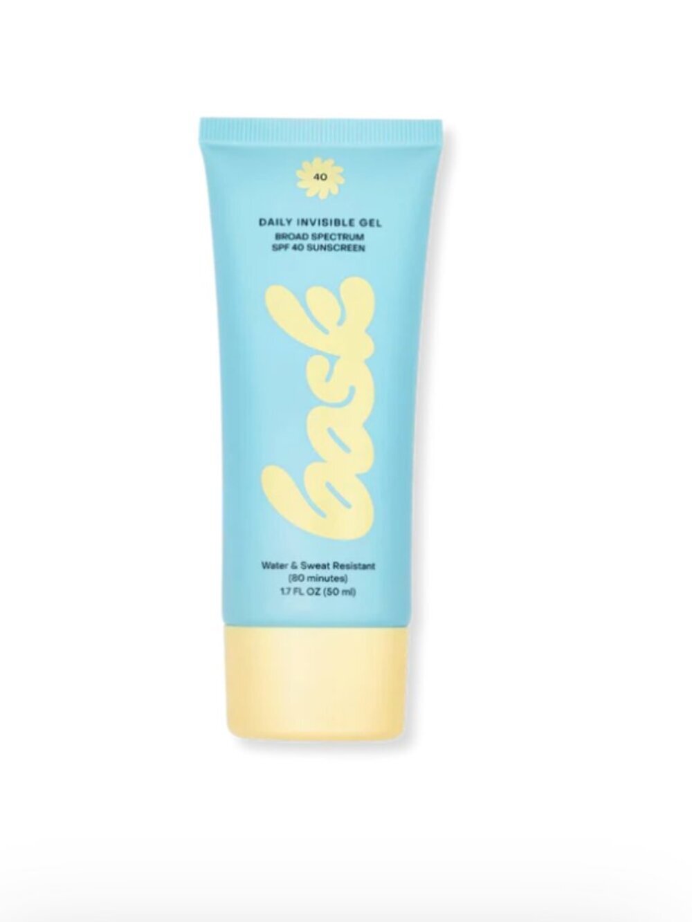 NWT Bask Sunscreen – Bask SPF 40 Daily Invisible Gel Sunscreen Exp: 07/26 1.7 fl